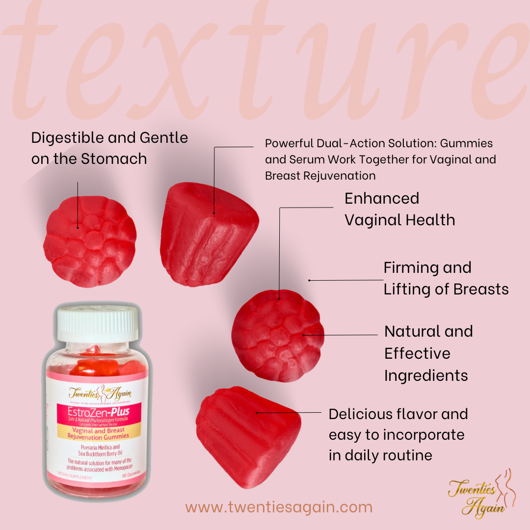 EstroZen-Plus Vaginal and Breast Rejuvenation Gummies